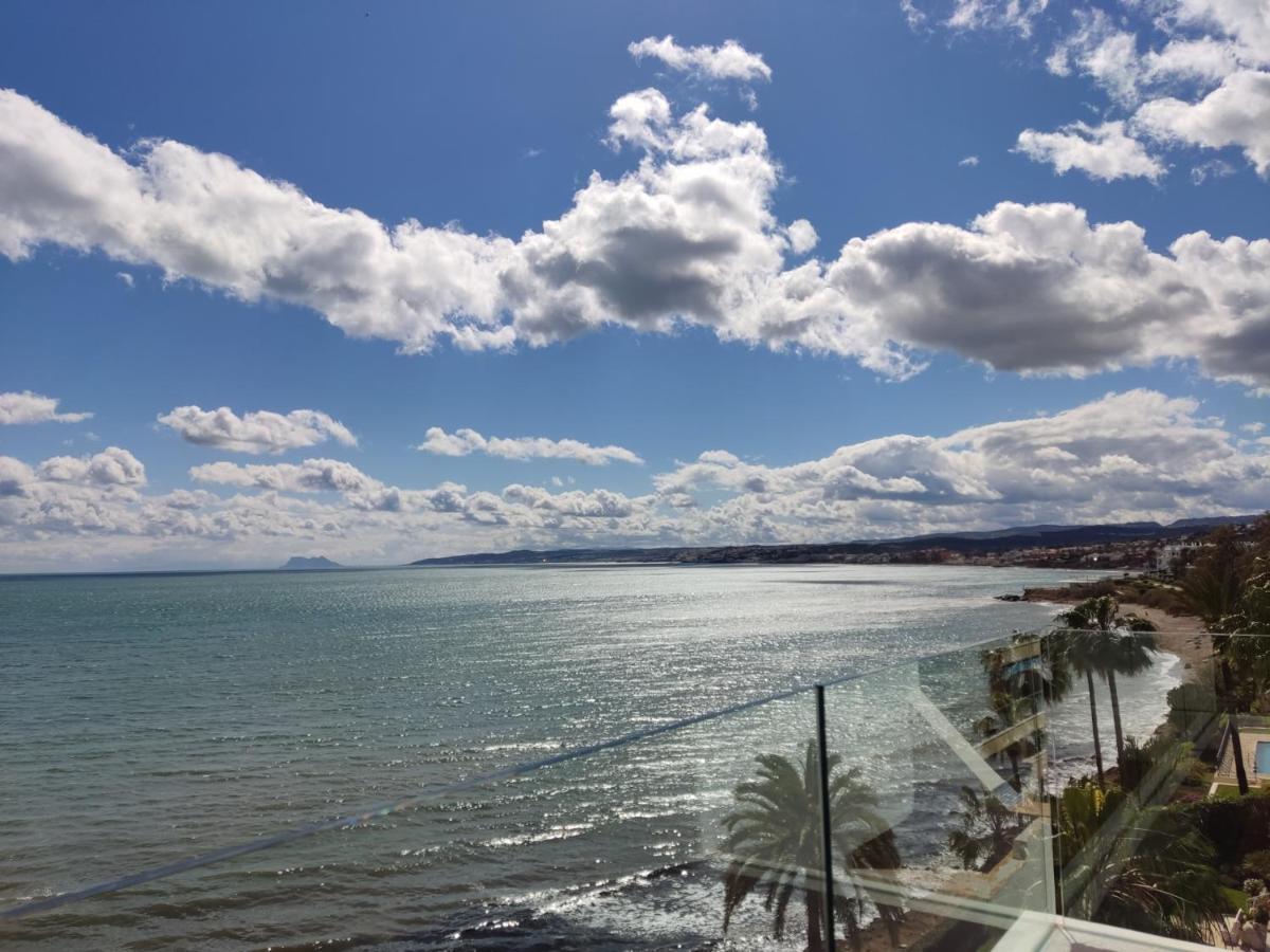 Front Sea View Penthouse Apartment Estepona Bagian luar foto